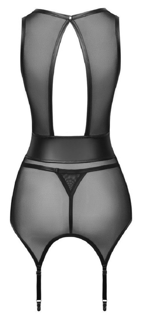 Cottelli LINGERIE Corsage Strapshemd transparent - mesh - sexy Look