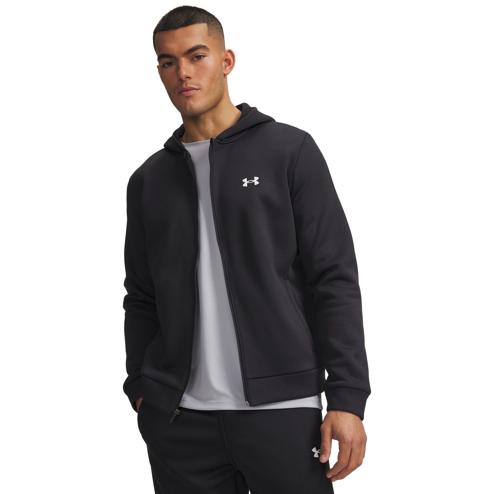 Under Armour® Sweatjacke Under Armour Herren Kapuzenjacke Armour Fleece FZ Hoodie 6013727