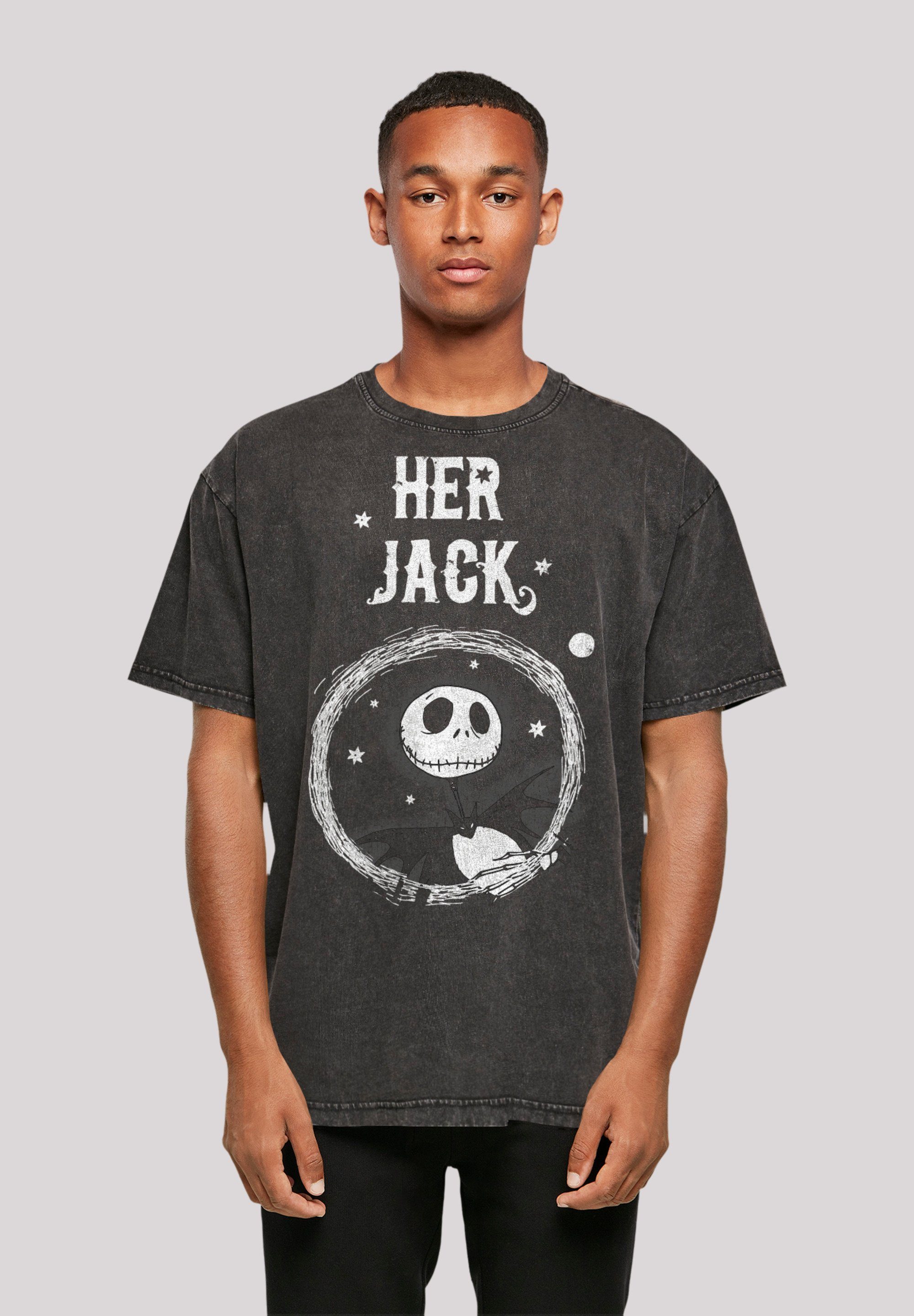 F4NT4STIC T-Shirt Disney Nightmare Before Christmas Her Jack Premium  Qualität, Disney Nightmare Before Christmas Her Jack