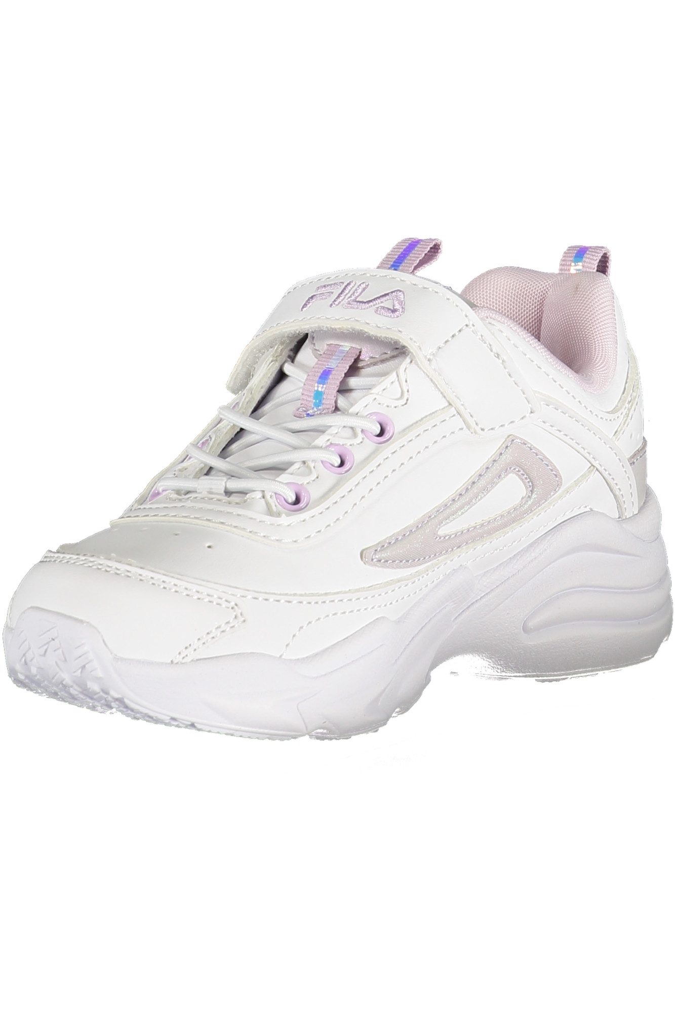 Fila Sneaker Kindersportschuh Weiß mit Klettverschluss und