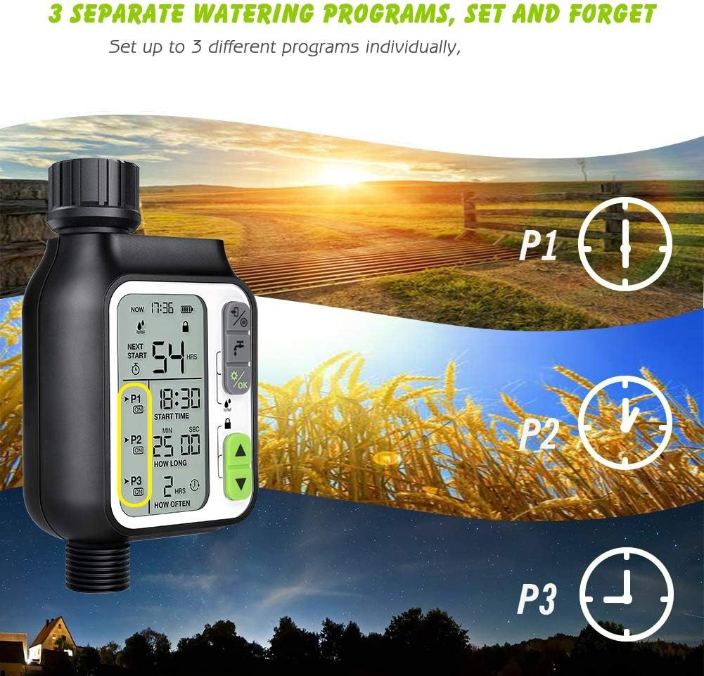 Kazeila Bewässerungscomputer Bewässerungssystem, Automatischer Wasser Timer günstig online kaufen