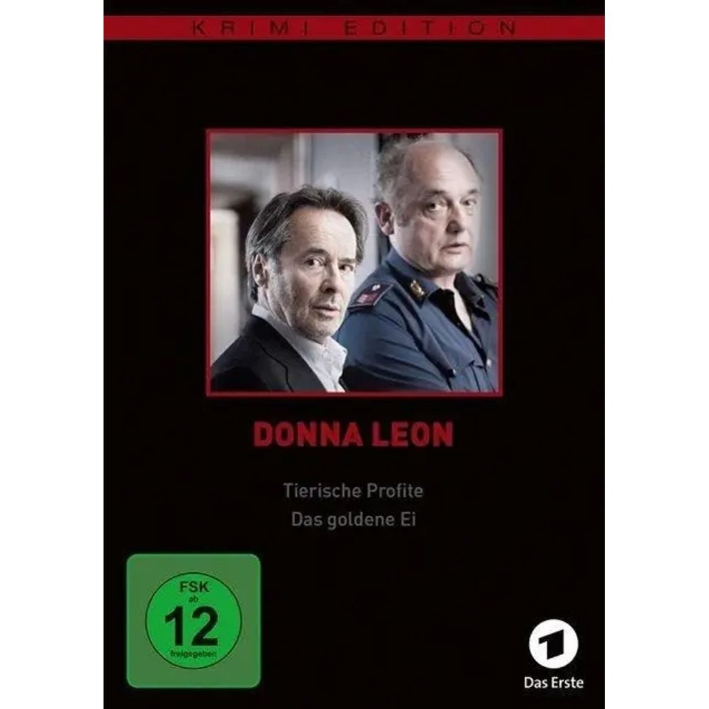 Leonine DVD Donna Leon: Tierische Profite / Das goldene Ei (Krimi Edition)