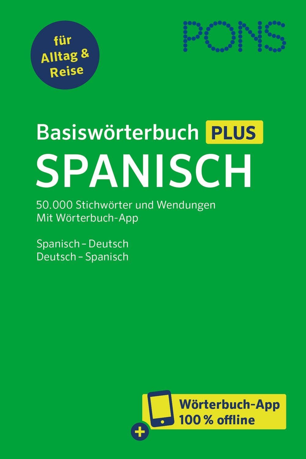 PONS Basiswörterbuch Plus Spanisch / Buch