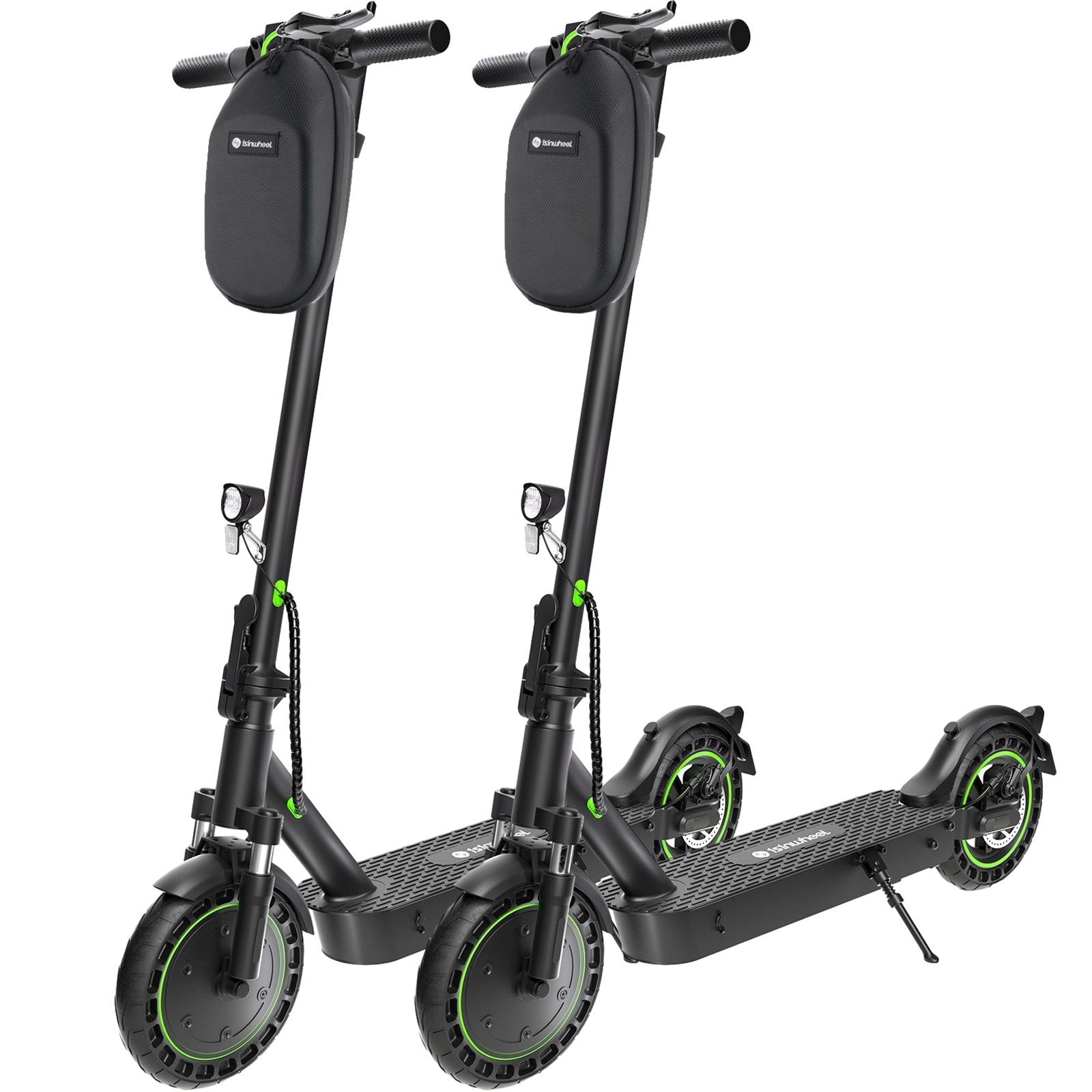E-Scooter 2 Stück Elektroroller mit Straßenzulassung, 10 Zoll 40km Reichweite