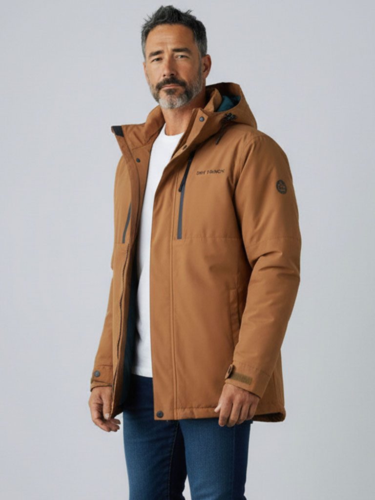 Dry Fashion Parka Grönland Herren Winterparka Grönland - Funktionsjacke wind- und wasserdicht