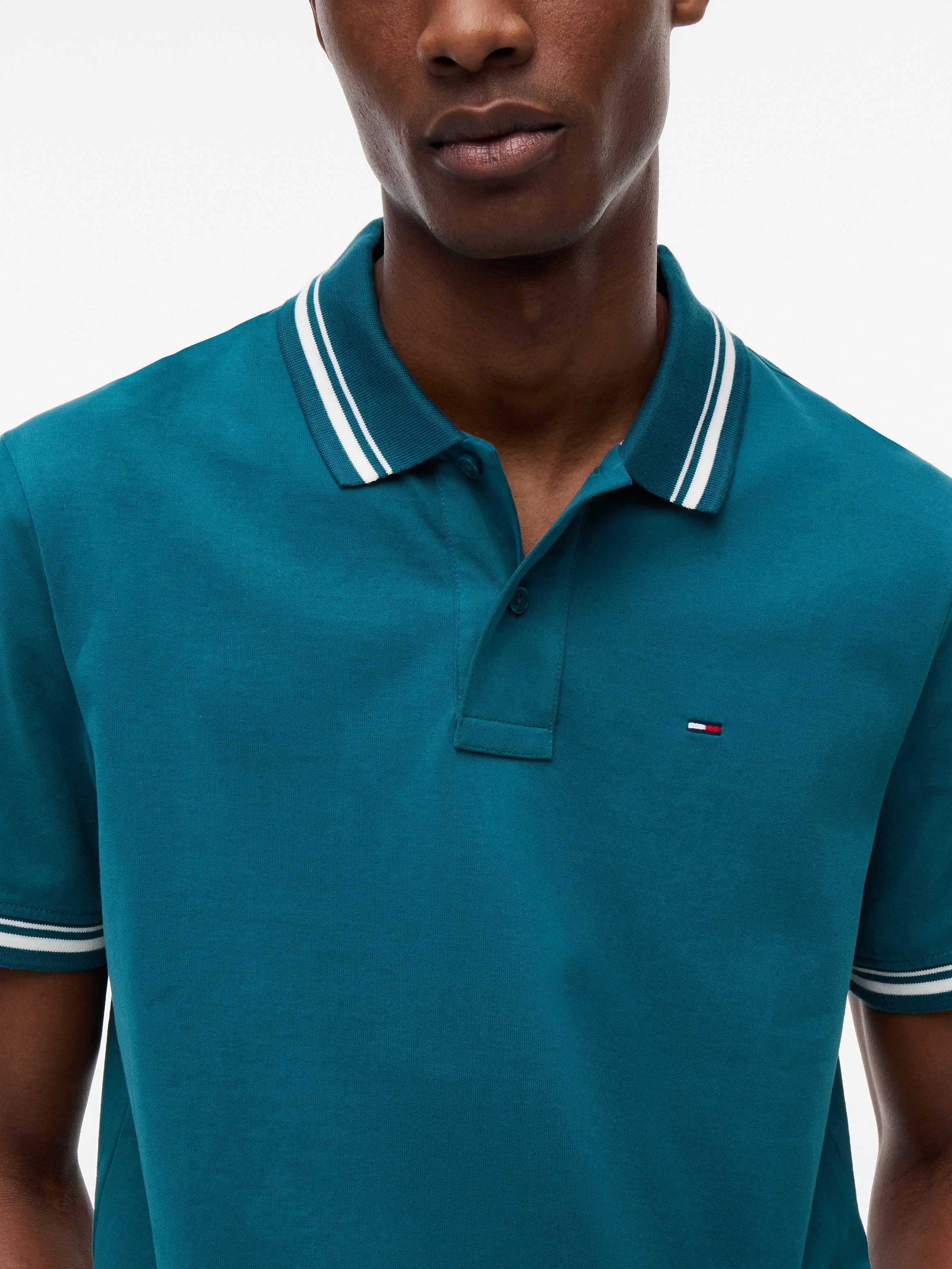 Tommy Jeans Poloshirt TJM REGULAR TIPPED Regular fit mit Polokragen