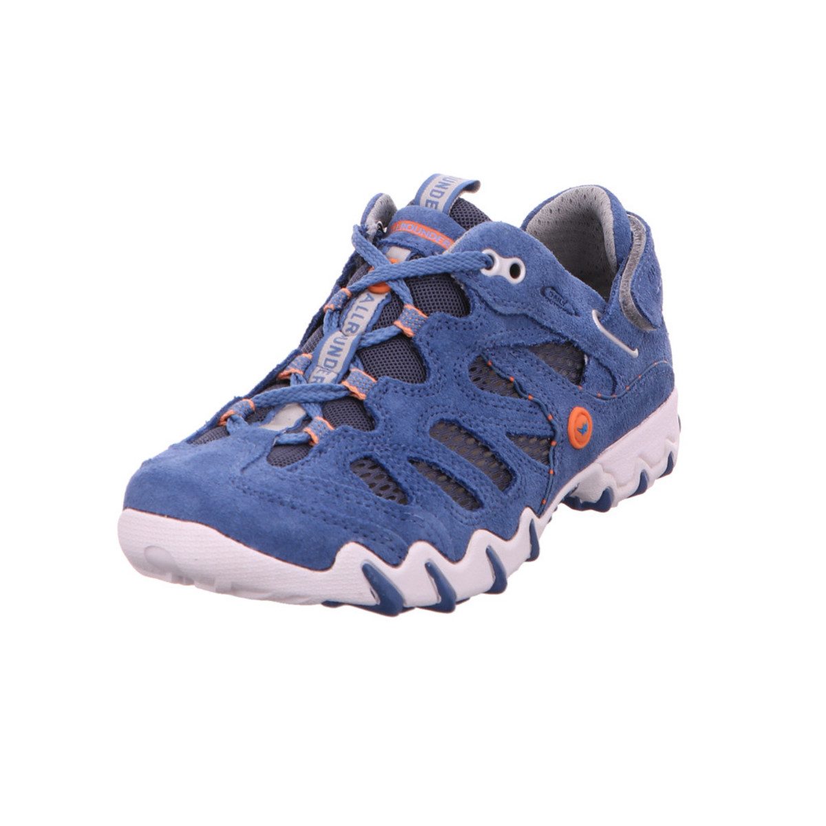 Mephisto blau Schnürschuh