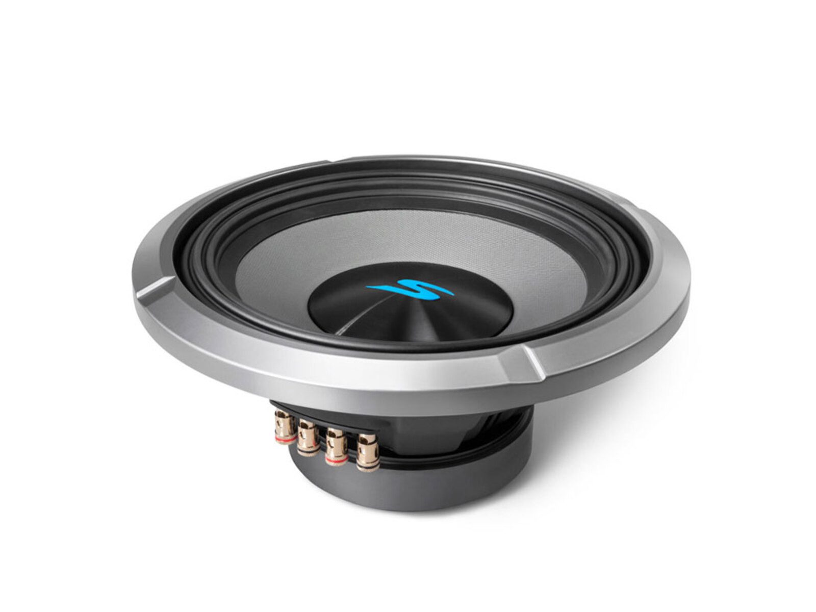 ALPINE S2-W12D4 S-Series 30cm (12-Zoll) Subwoofer m. 4 Ohm Doppelschwingspule Auto-Subwoofer (600 W, max.: W 30 cm)