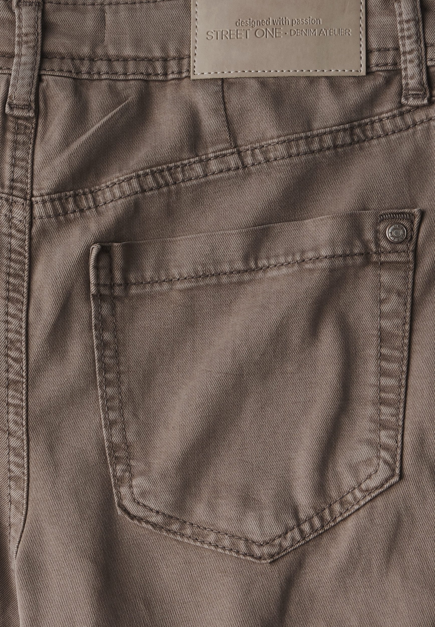 STREET ONE 7/8-Jeans LTD QR Denim-Wide Leg.mw.colou günstig online kaufen