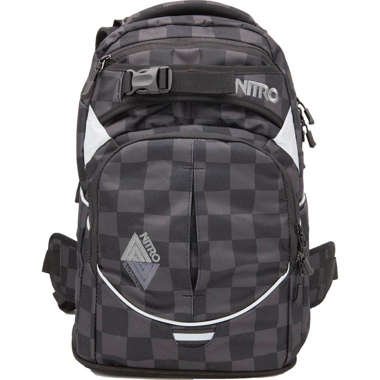 NITRO Daypack SUPERHERO black checker