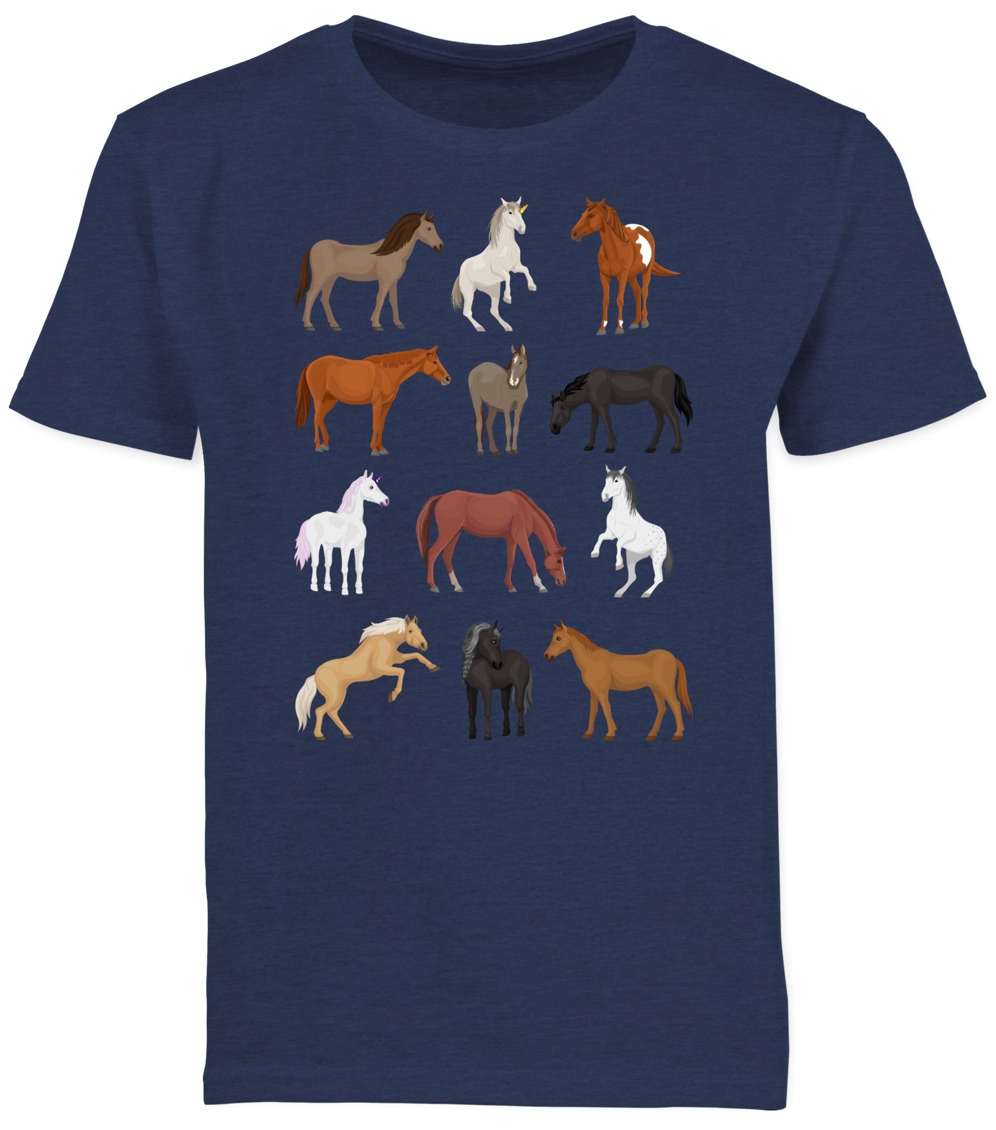T-Shirt Pferde Reihe