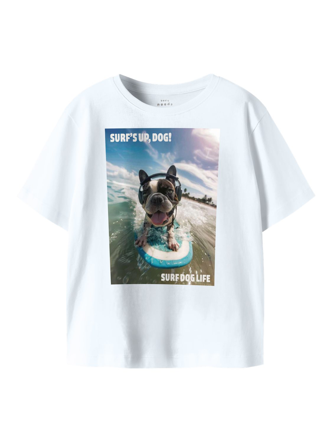 Name It Kurzarmshirt NKMVOTO SS NREG TOP Baumwolle, regular fit
