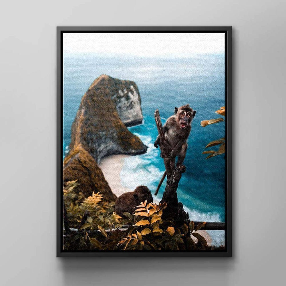 DOTCOMCANVAS® Leinwandbild, Moderne Wandbilder von DOTCOM CANVAS schwarzer Rahmen | Leinwandbilder