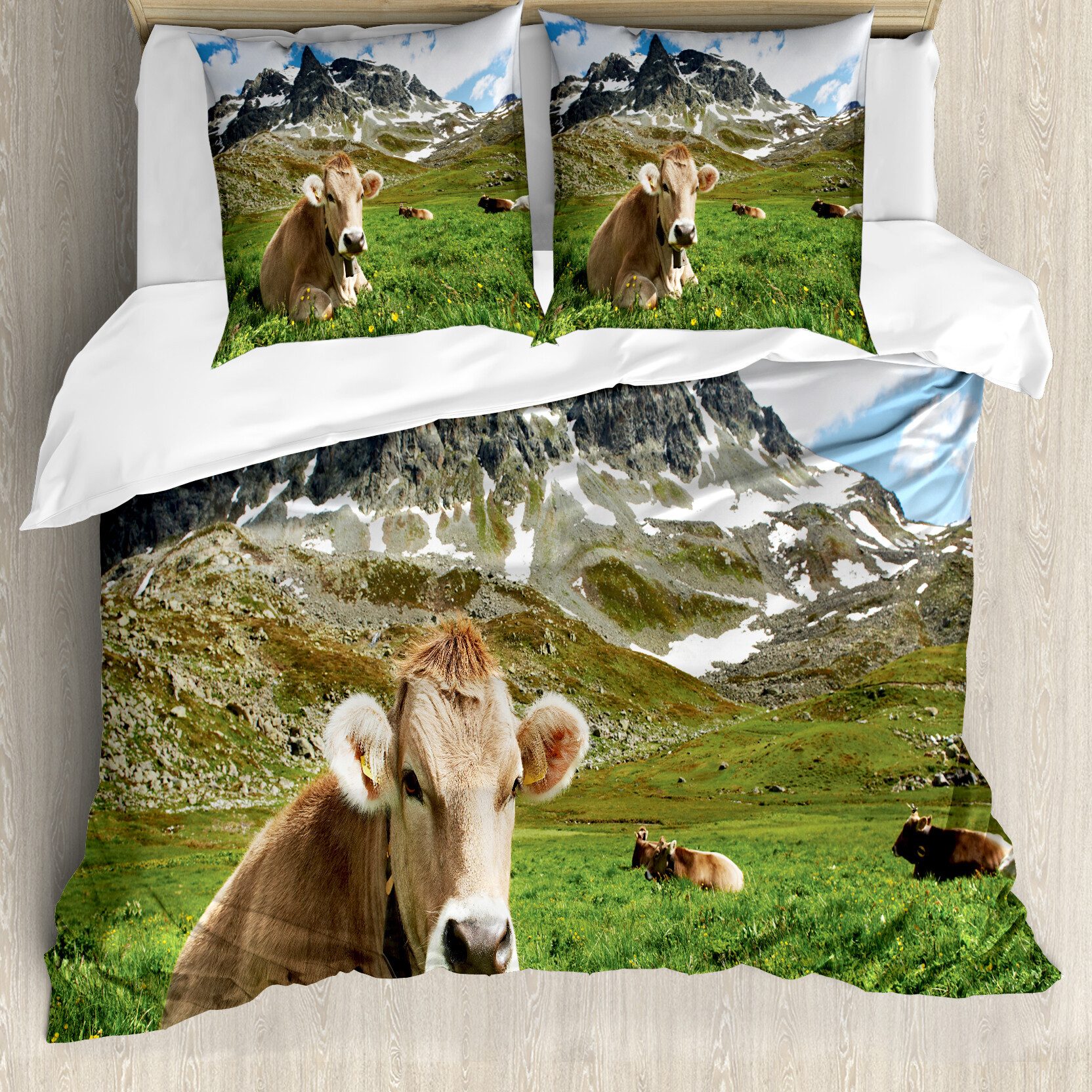 Abakuhaus Bettwäsche Milbensicher Allergiker geeignet mit Kissenbezügen, Mi günstig online kaufen