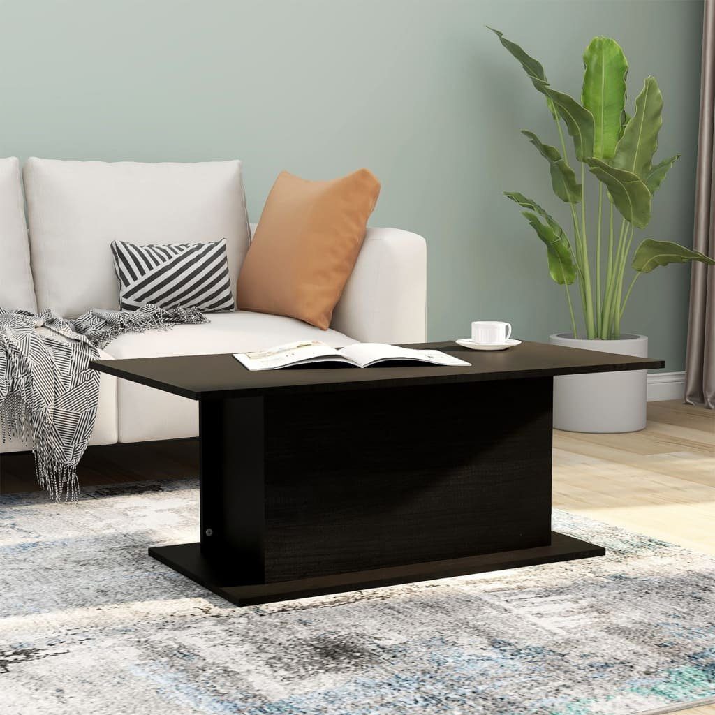 vidaXL Couchtisch Couchtisch Schwarz 102x55,5x40 cm Holzwerkstoff (1-St)
