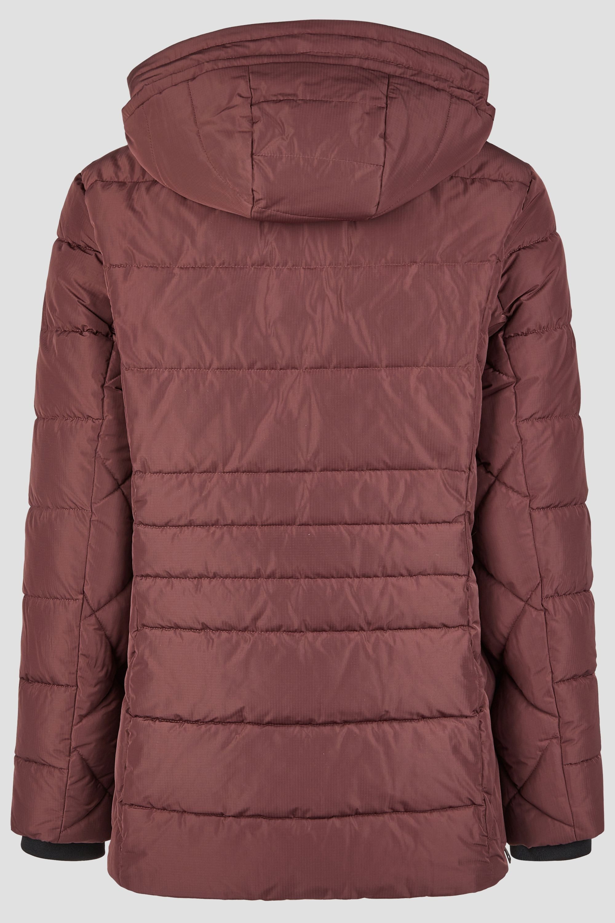 Barbara Lebek Steppjacke Damenjacke oder Herbstjacke mit Steppmuster und abknöpfbarer Kapuze