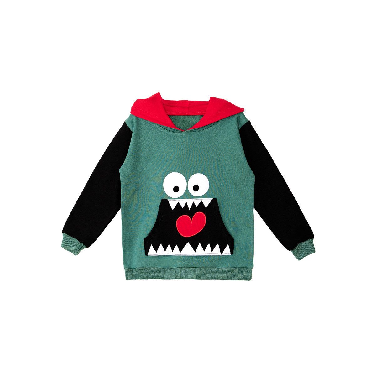 Kapuzenpullover Toothy Jungen