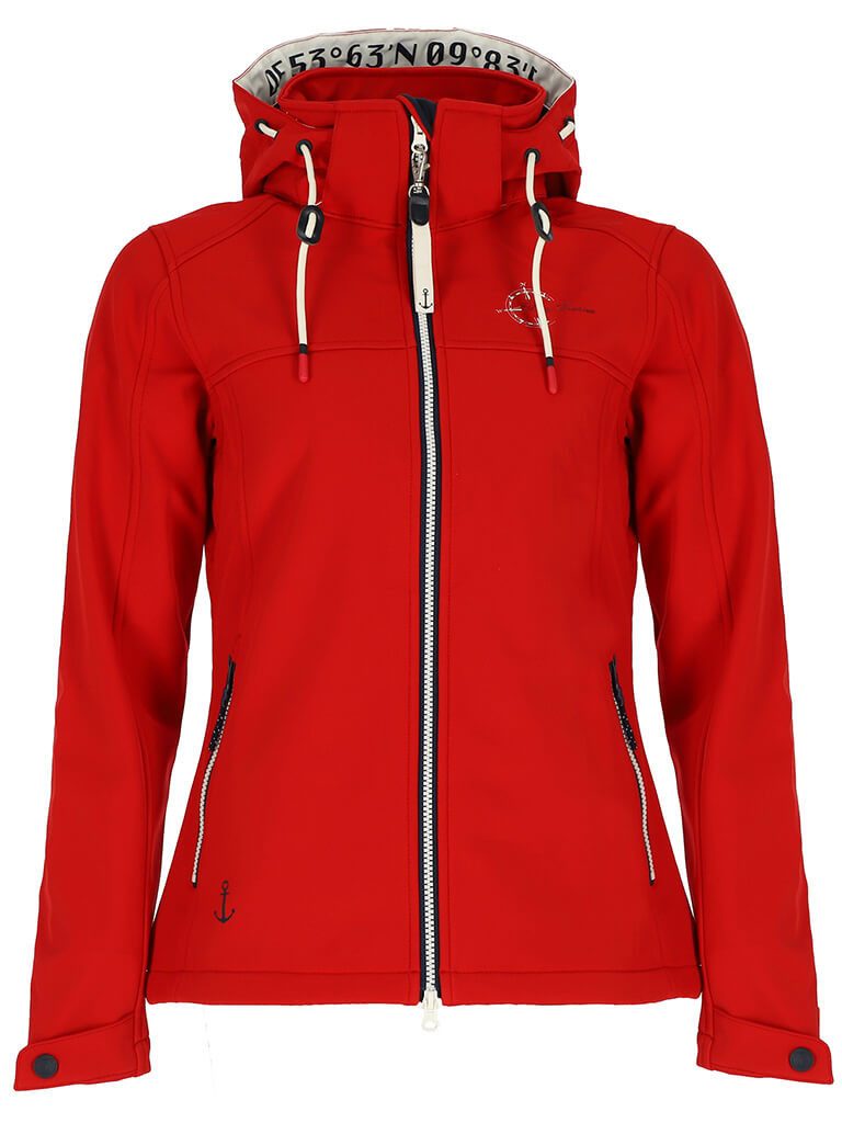 Dry Fashion Softshelljacke Damen Outdoor-Jacke Zingst günstig online kaufen