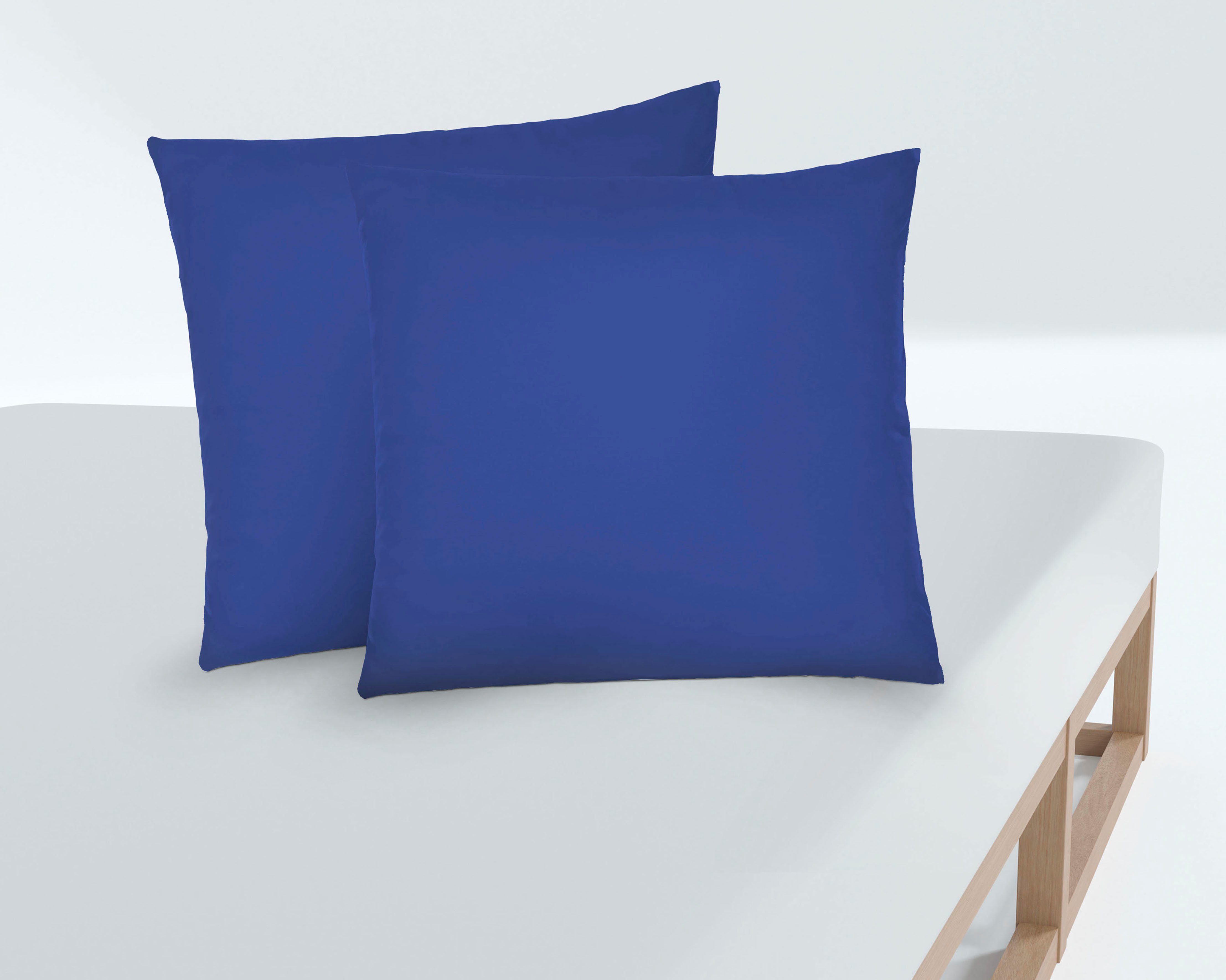 Biberna Kissenbezug Michi Feinjersey mit Reißverschluss, (2 Stück), verschi günstig online kaufen