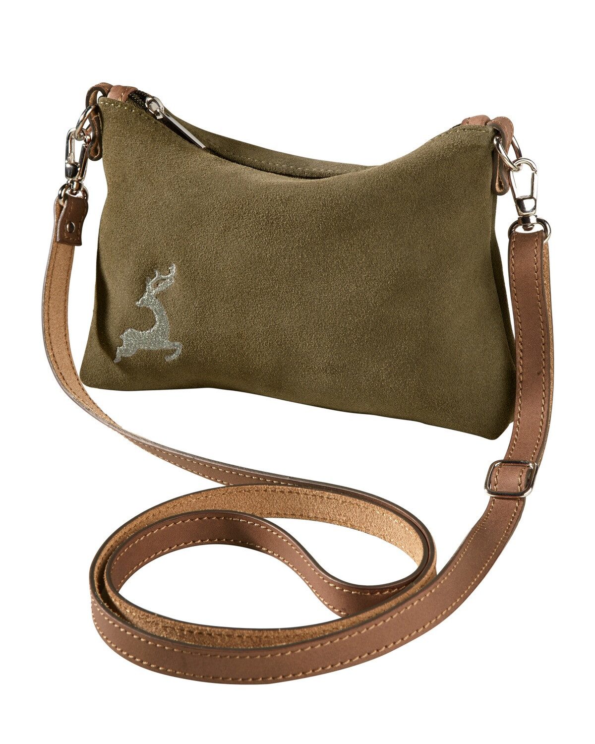 Handtasche Handtasche mit Hirschstick