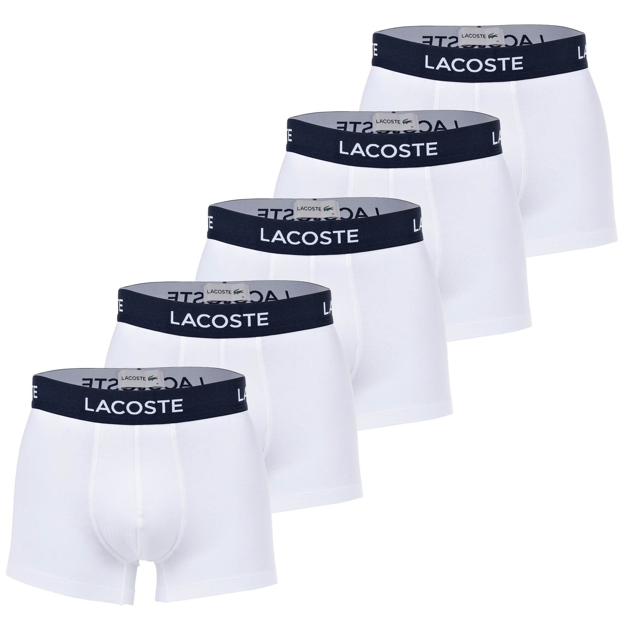 Lacoste 5-er Set Trunks Schwarz günstig online kaufen