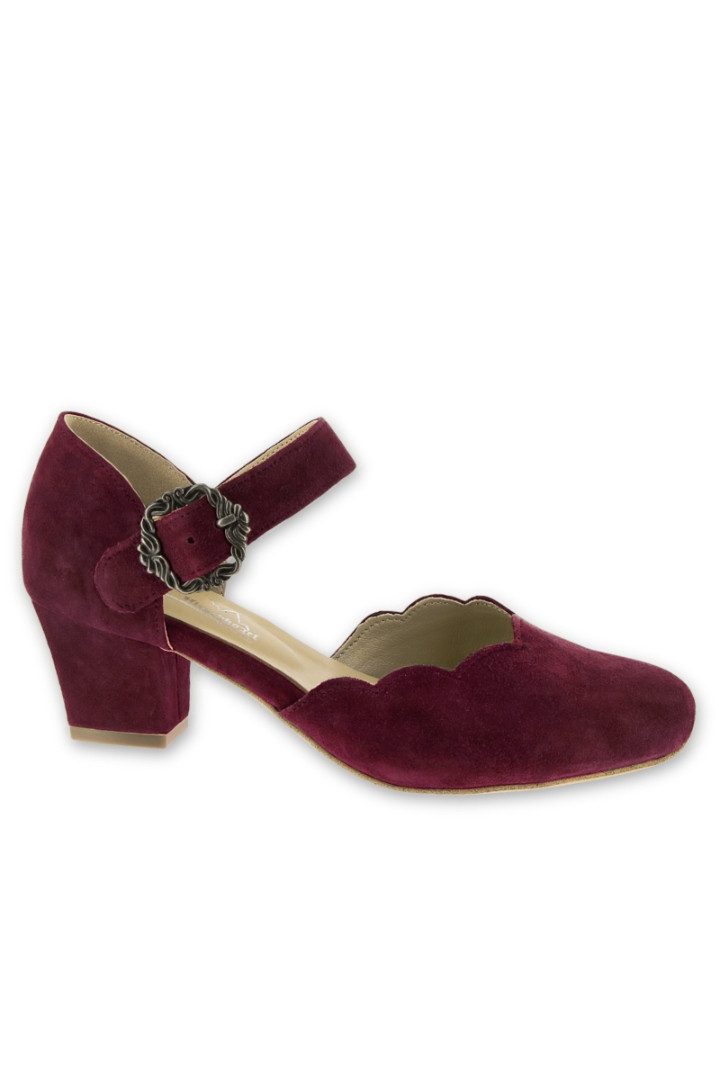 Hirschkogel Trachtenpumps - SILKE - burgund Pumps