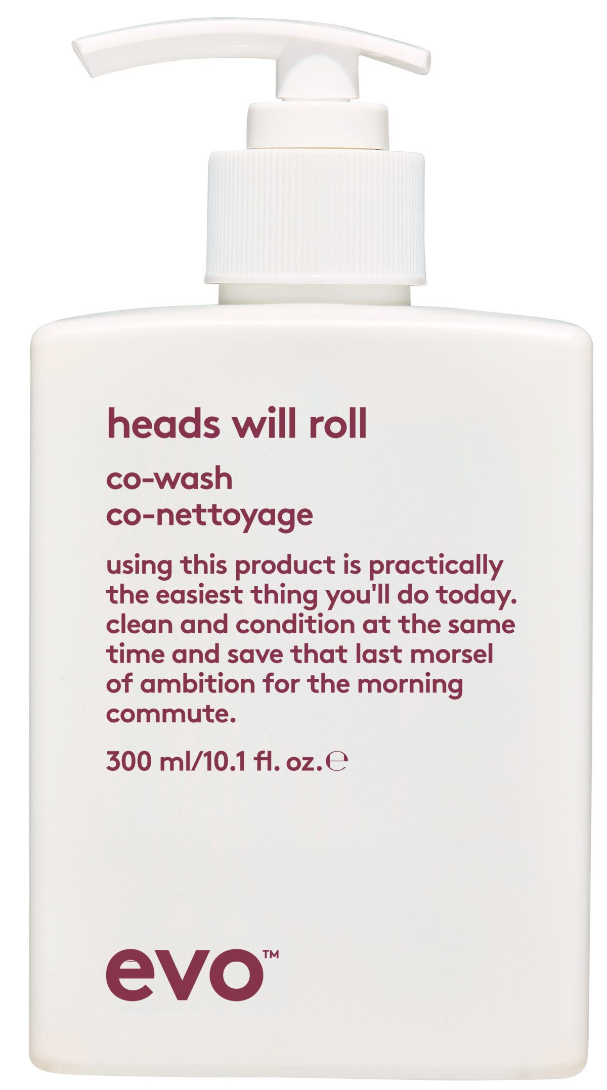 EVO Festes Haarshampoo Heads Will Roll Co-Wash 300ml