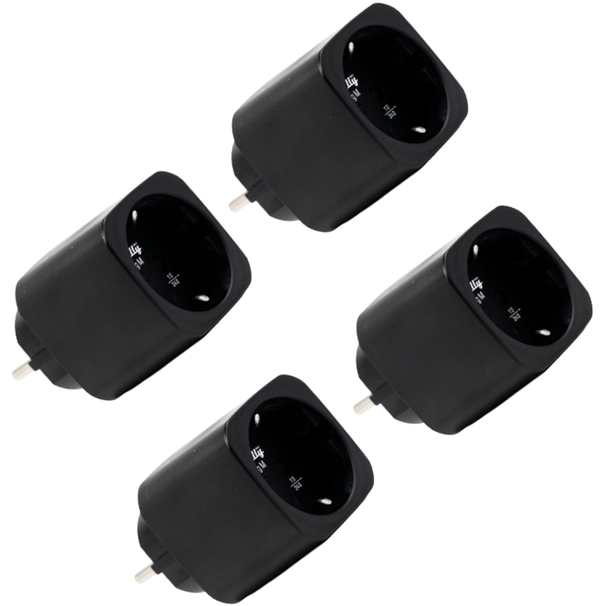 Shelly Steckdose Shelly Plug M Gen3, Schaltsteckdose, (4er Pack)