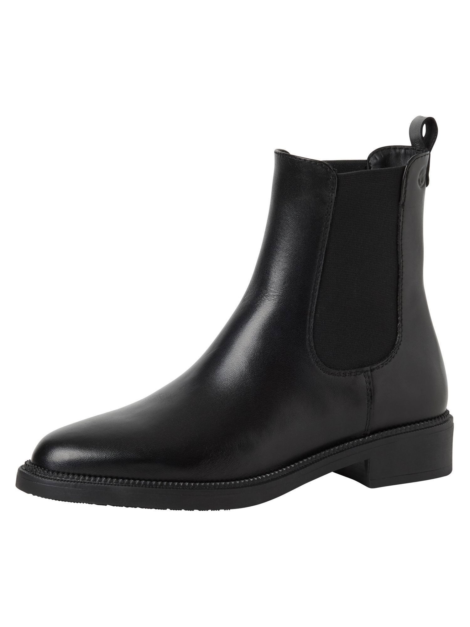 TOUCH-IT aus Leder Blockabsatz 1-25302-45 Chelseaboots