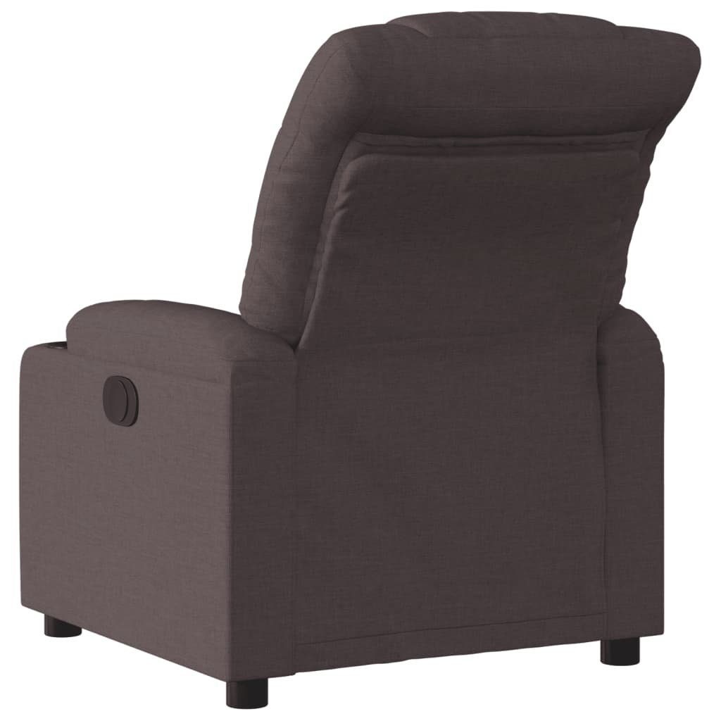 vidaXL Sessel Relaxsessel Dunkelbraun Stoff (1-St) günstig online kaufen