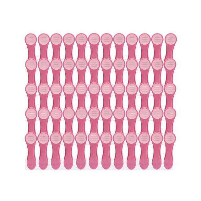 trendfinding Wäscheklammern 60 Wäscheklammern im Glitter Design für empfindlic, Kunststoff mit Glitzer-Partikeln, Langlebigkeit durch neueste Klammertechnik