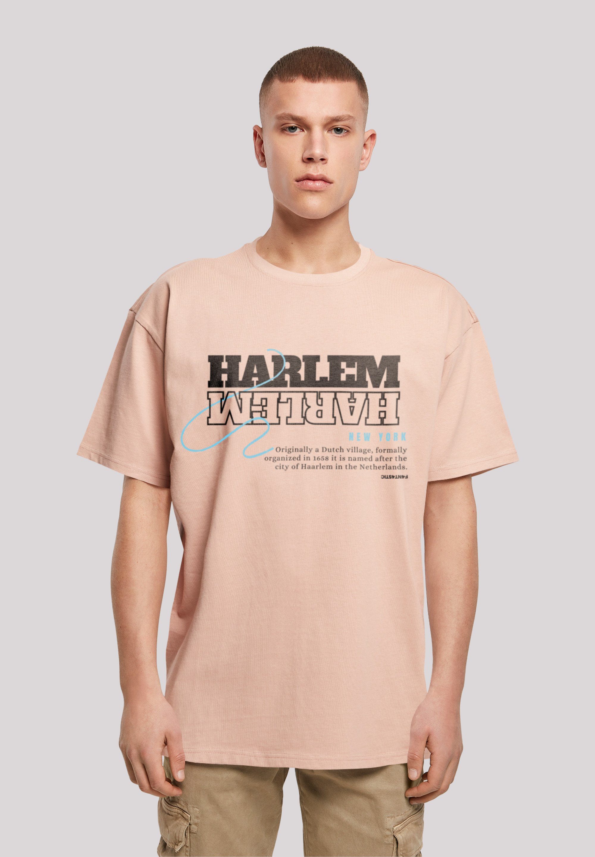 OVERSIZE F4NT4STIC TEE Print T-Shirt amber Harlem