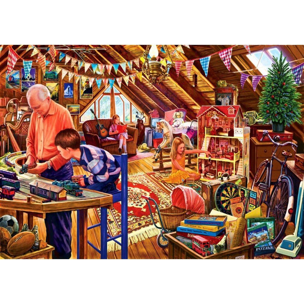 BLUEBIRD Puzzle BLUEBIRD Puzzle Spielzeit 1500 Teile, Puzzleteile