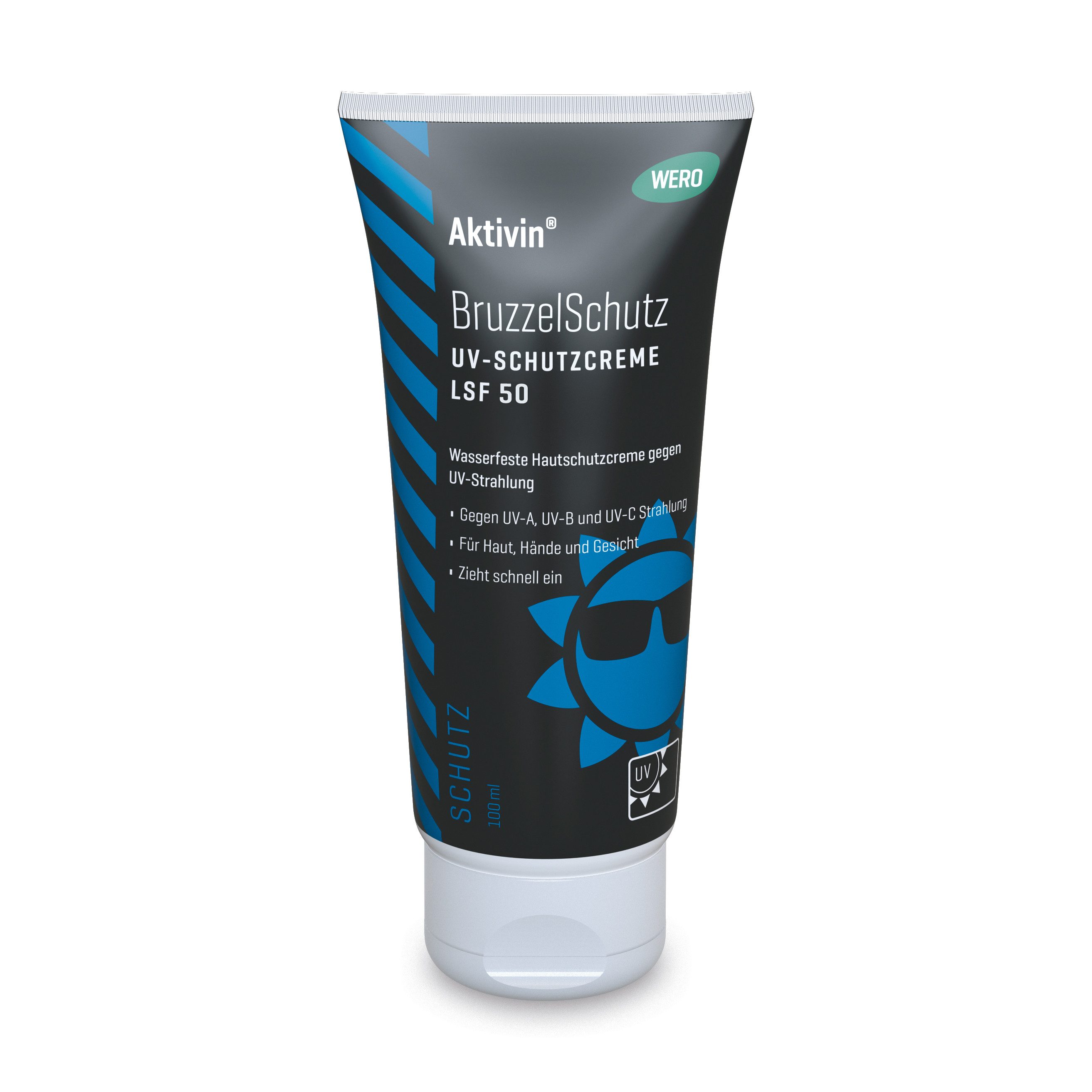 Sonnenschutzcreme UV-Schutzcreme Aktivin® BruzzelSchutz LSF 50, 100 ml
