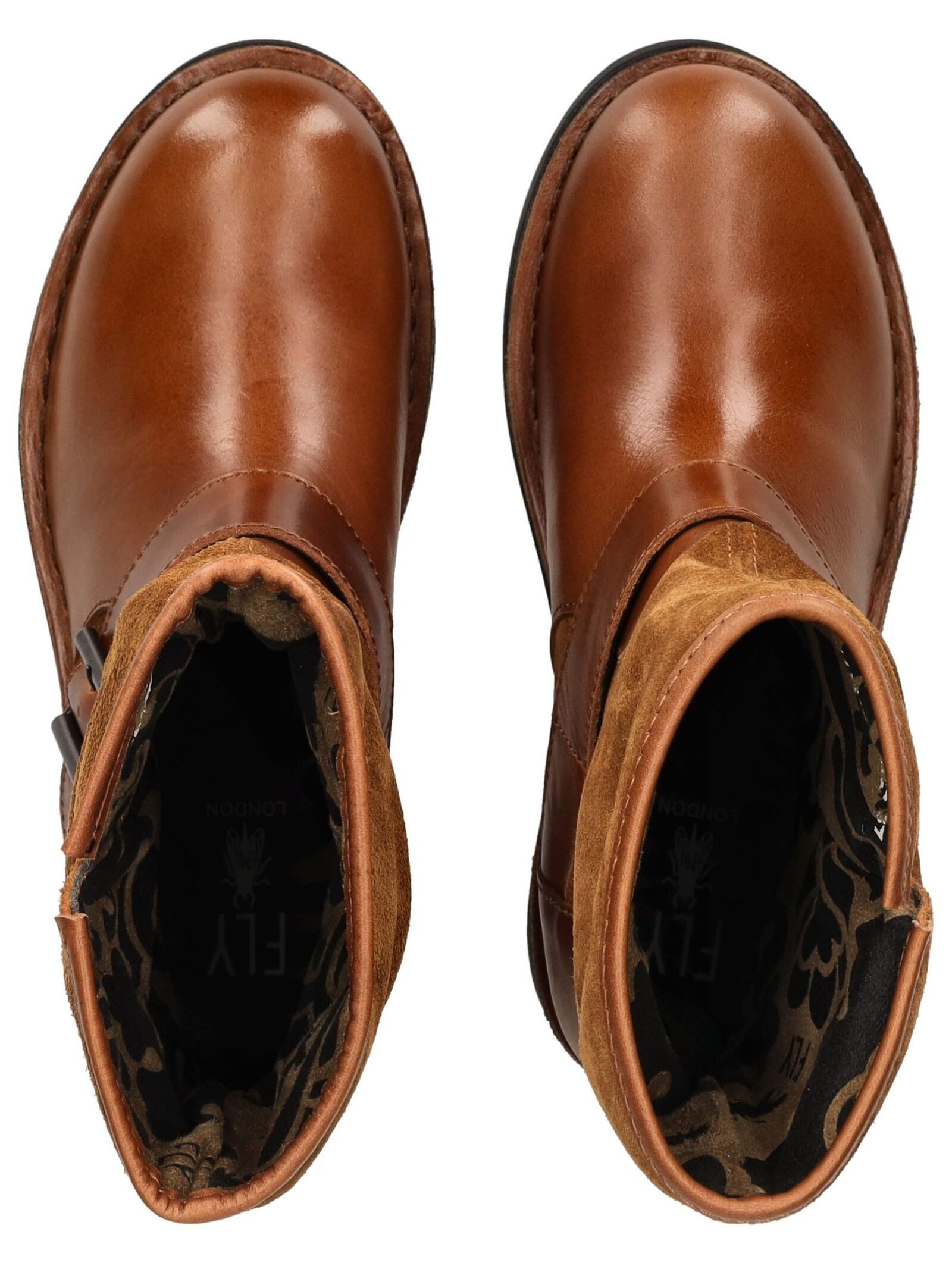 Fly London Fly London Stiefelette Leder Bikerboots