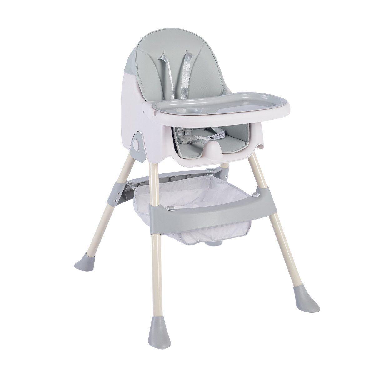 FOXSPORT Kinderklappstuhl, Kinder-Esstuhl​, 2 in 1 Babystuhl, Kombiessstuhl günstig online kaufen