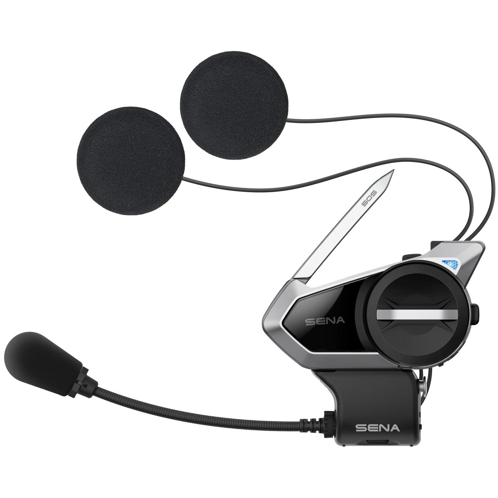 Sena Motorradhelm Sena 50S Helmkommunikationsset Sound by Harman Kardon (Einzelset) (1er Set), motorrad kommunkations set