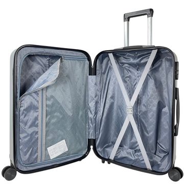 MTB Koffer Hartschalenkoffer ABS Reisekoffer (Handgepäck-Mittel-Groß-Set)