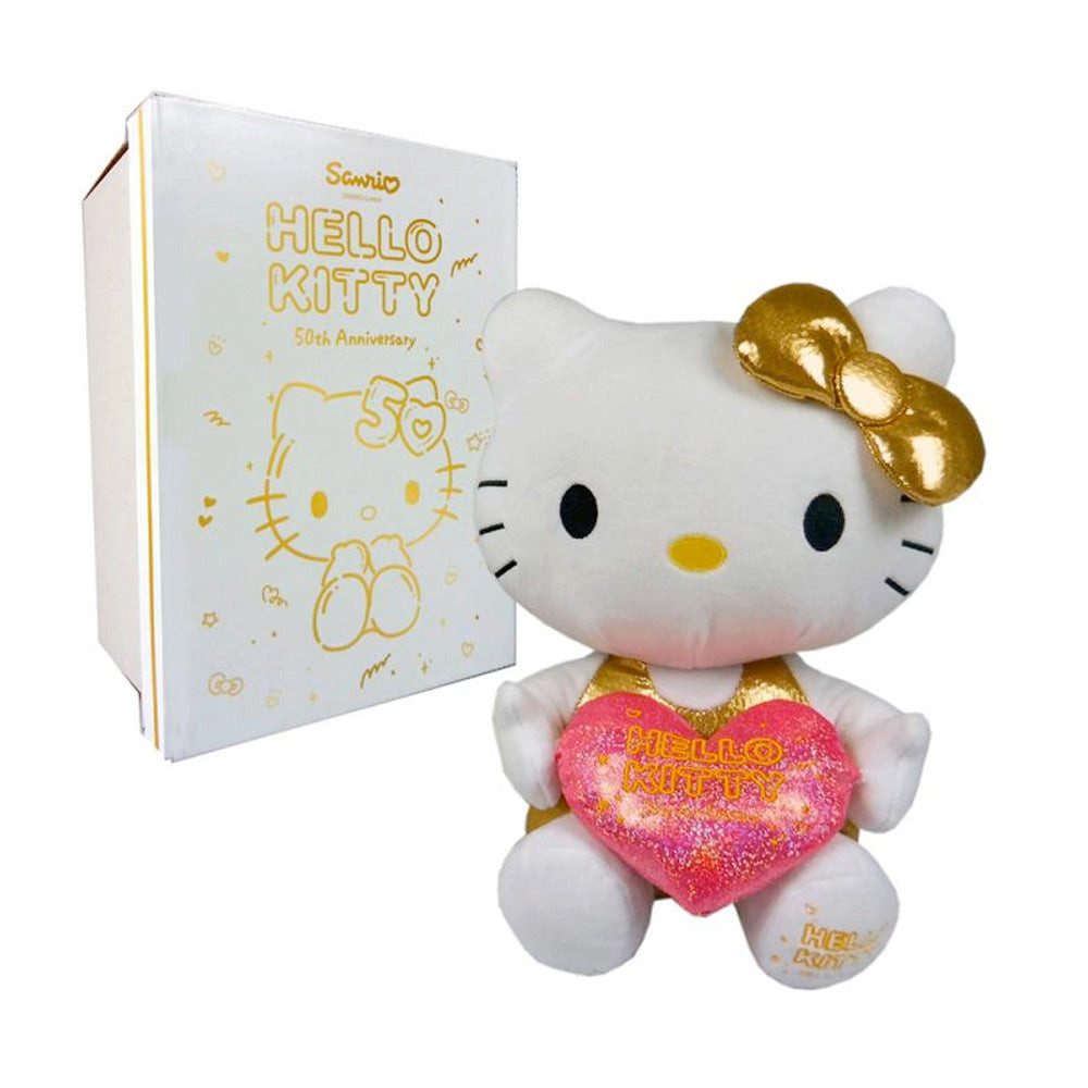 Hello Kitty Plüschfigur 50 Jahre Jubiläum Plüsch, 30cm (1-St)