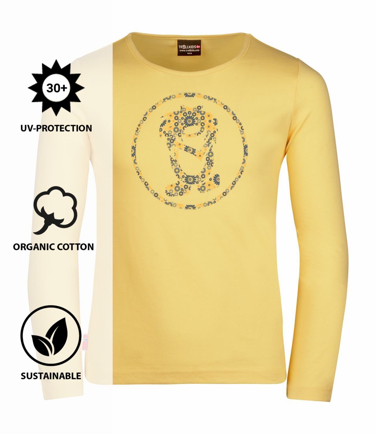 TROLLKIDS Longsleeve Stavanger Limonade