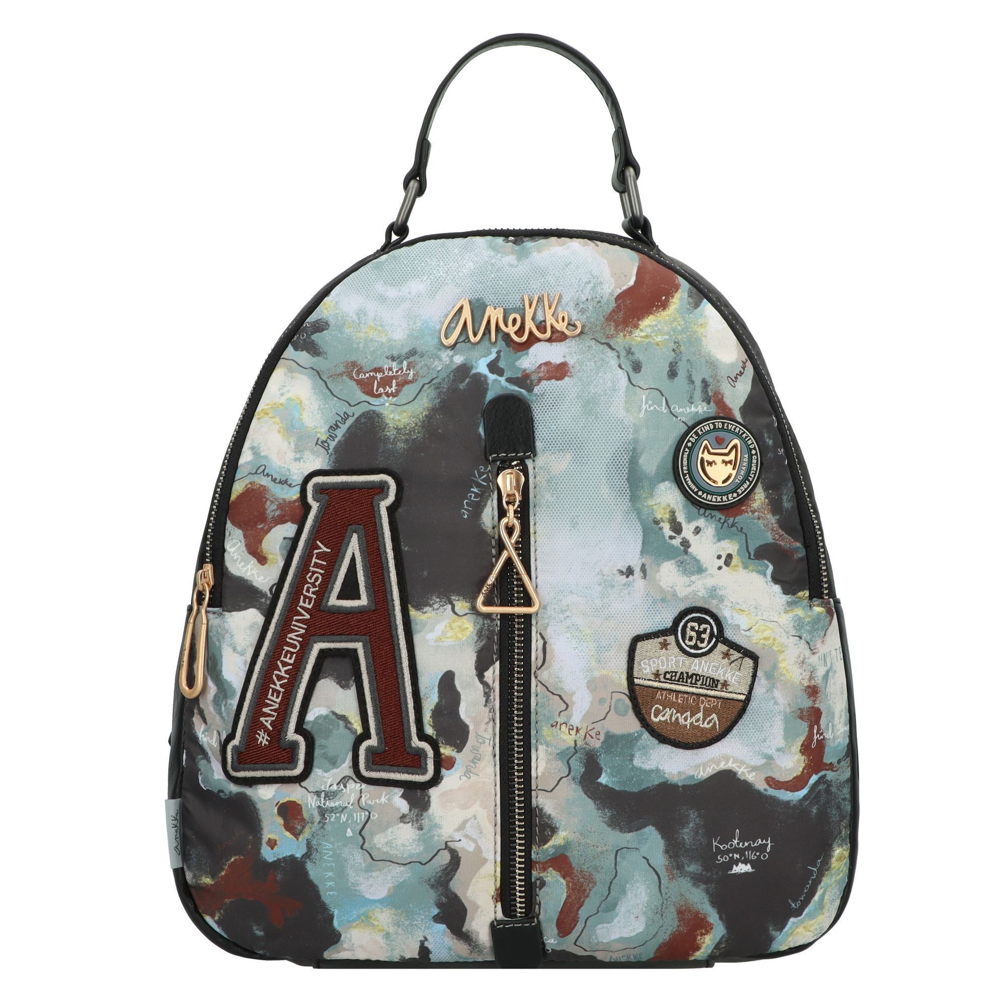 Anekke Cityrucksack Nature Woods, Polyurethan