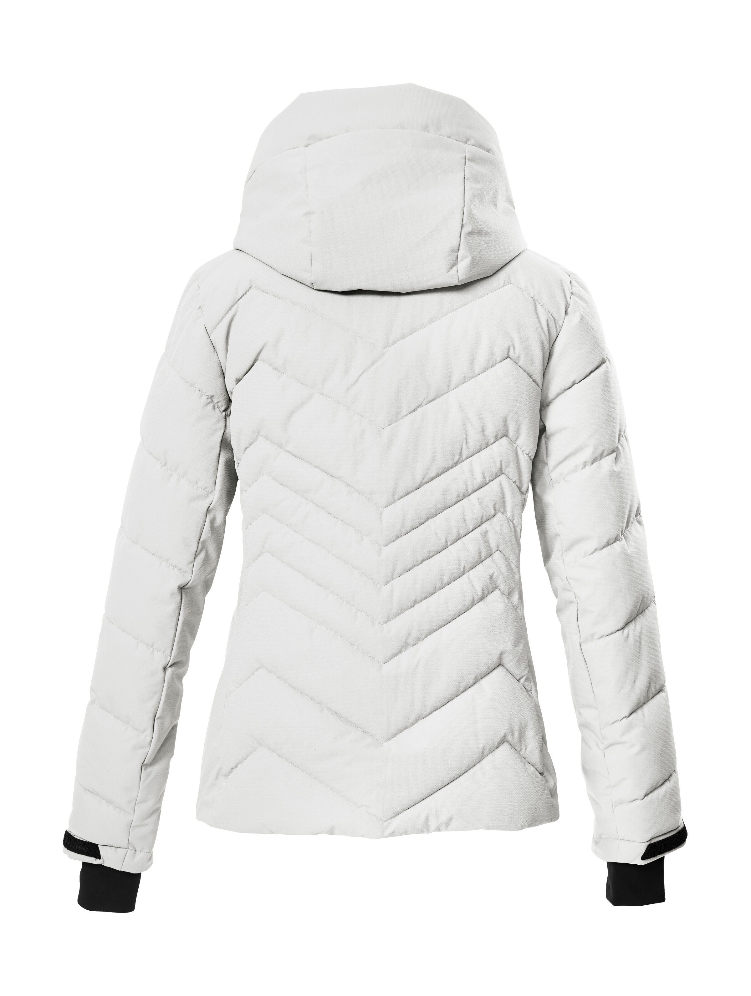 Killtec Skijacke KSW 31 WMN SKI QLTD JCKT Winddichte, wasserabweisende Skijacke mit Daunenoptik und Schneefang