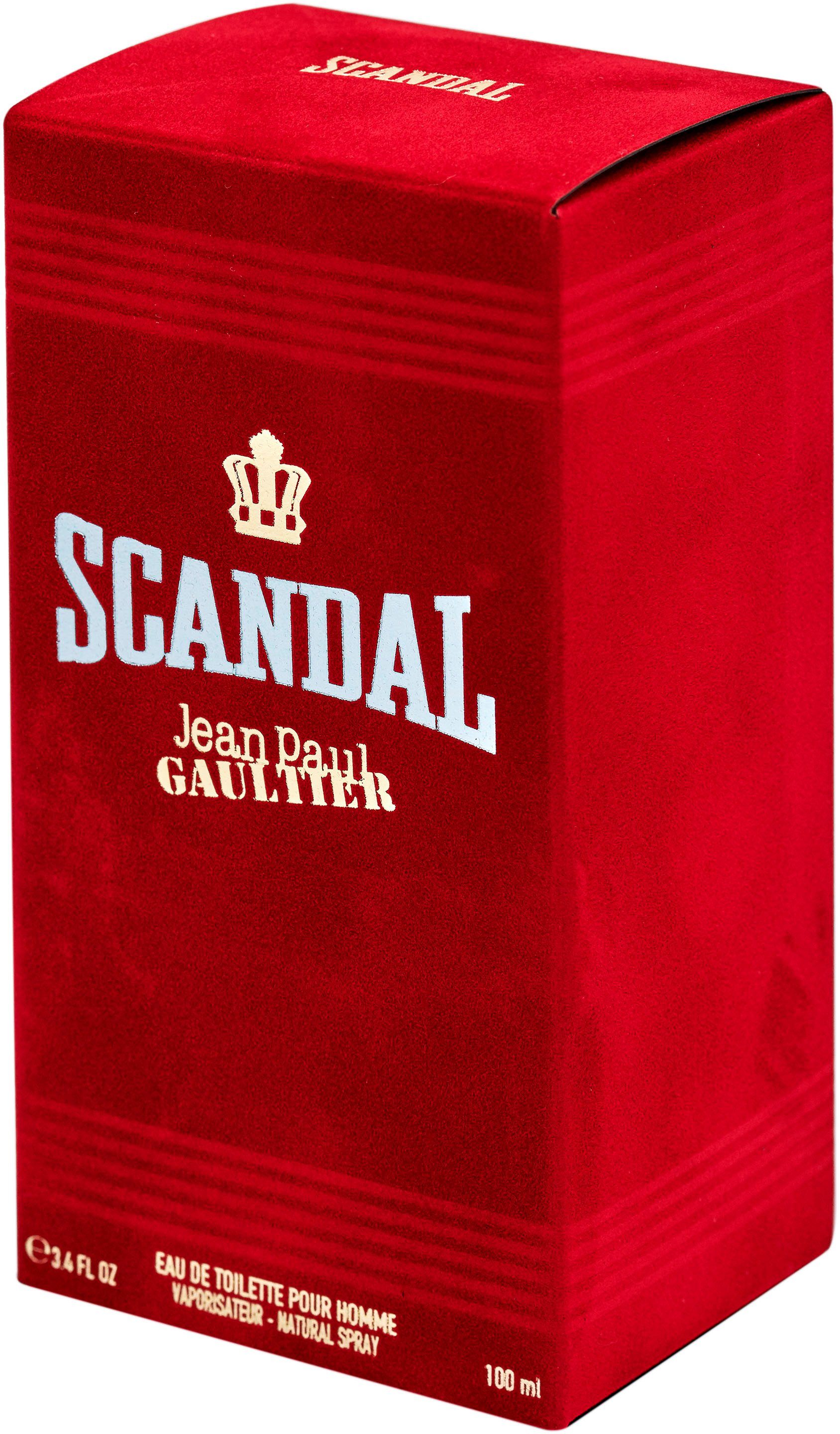 JEAN PAUL GAULTIER Eau de Toilette Scandal Pour Homme, mit holziger Note