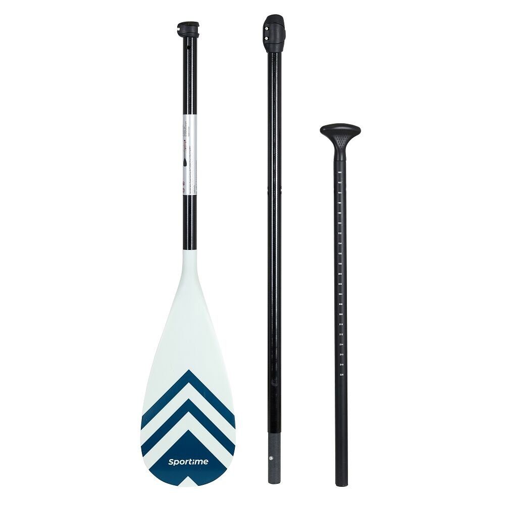 Sportime SUP-Paddel mit Anti-Twist SUP-Paddel, Weniger Ermüdung: nur 820 g Gesamtgewicht