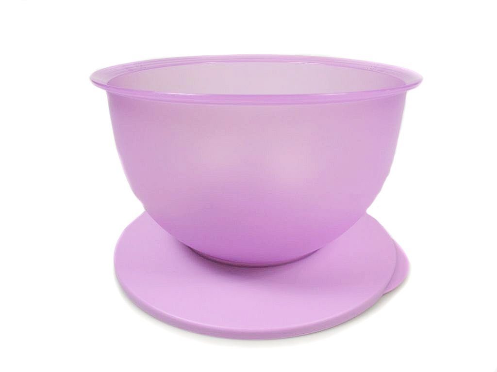 TUPPERWARE Servierschüssel Junge Welle Schüssel 4,3 L lila Servierschüssel