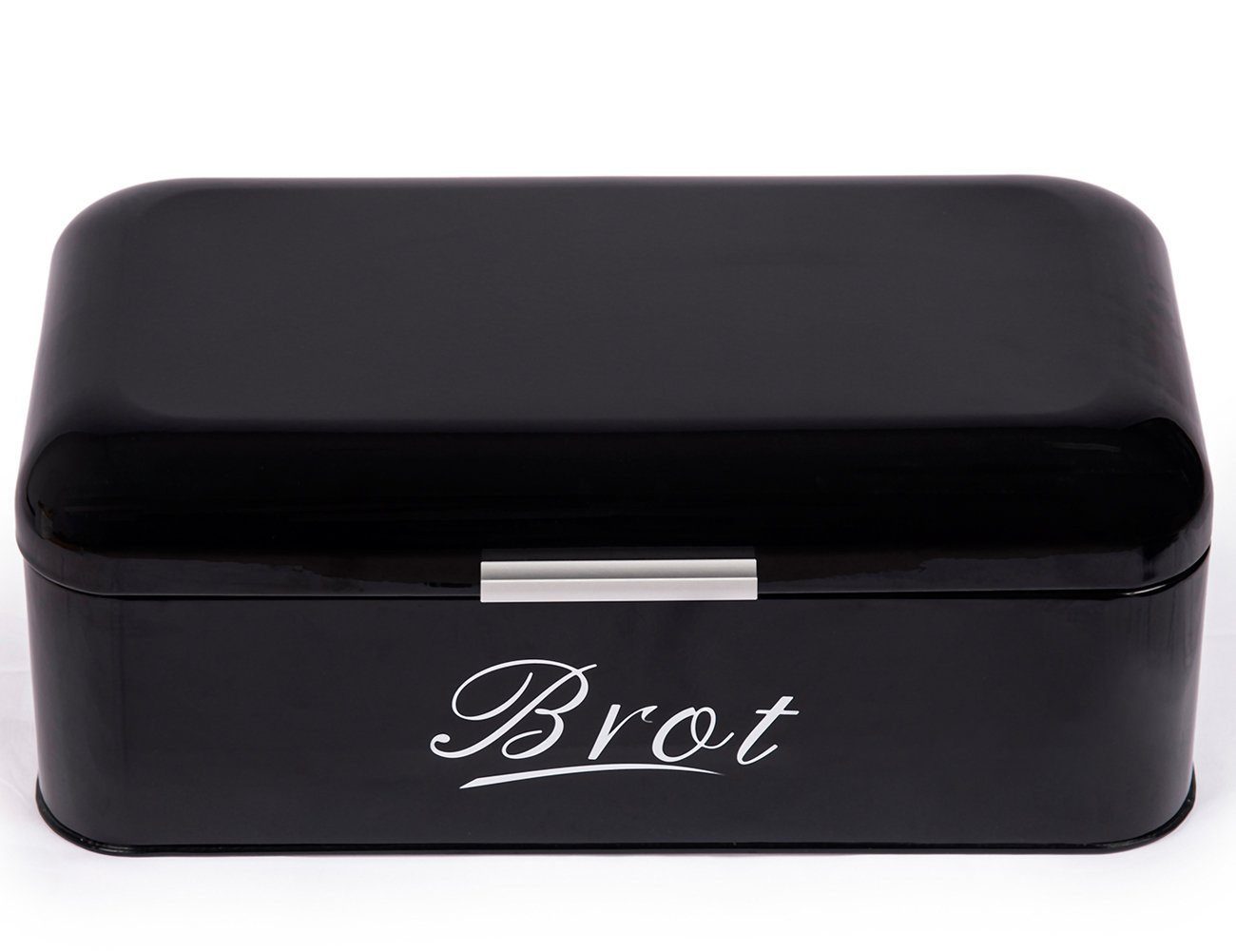 Zedelmaier Brotkasten Brotkasten aus Metall,Brot Lange Aufbewahren,Retro Brot Box mit Deckel, (1-tlg., MBH001&2), Stapelbar Brotaufbewahrungsbox