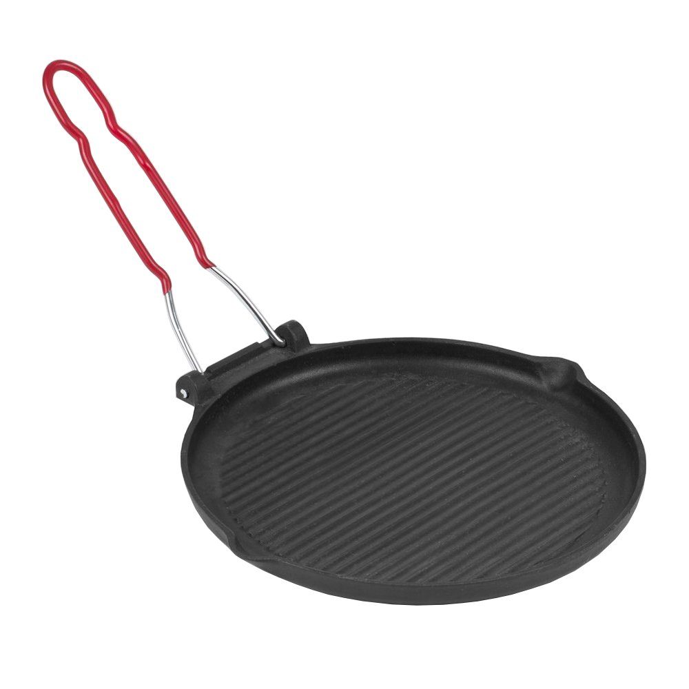 Invicta Grillpfanne Grillpfanne GRIL ROND, Gusseisen