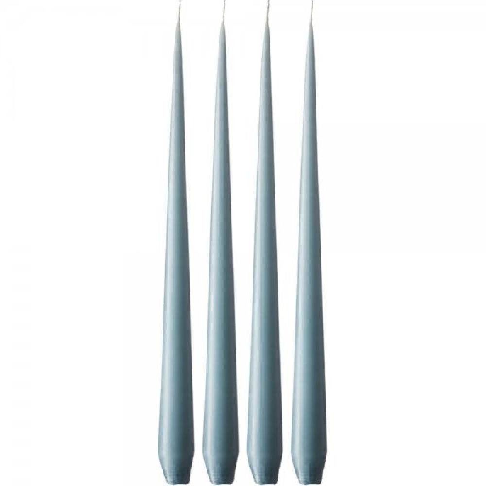 ester & erik Tafelkerze Spitzkerze Taper Candle Steel Blue (4-teilig) (32cm)