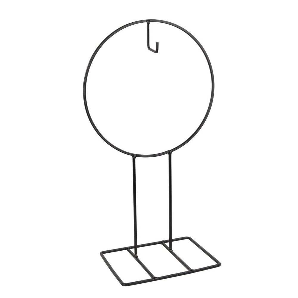 HBX Dekohänger Kranzständer - schwarz - ca. 26 x 47 cm