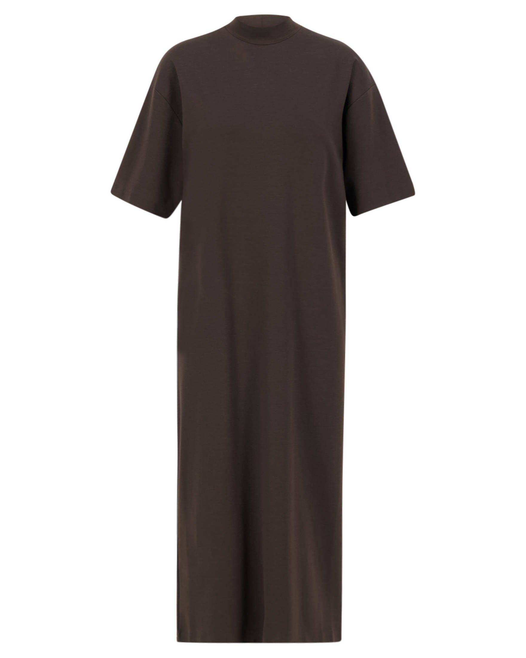 Drykorn Sommerkleid Damen T-Shirtkleid ESMINI braun (25) (1-tlg)